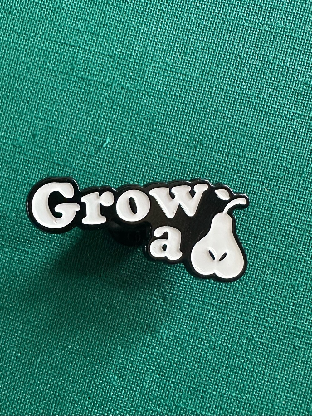 Grow a Pear Enamel Pin
